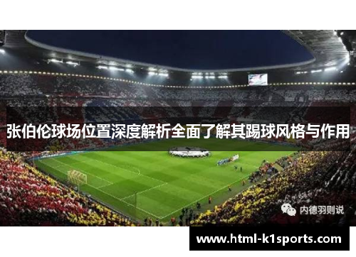 张伯伦球场位置深度解析全面了解其踢球风格与作用